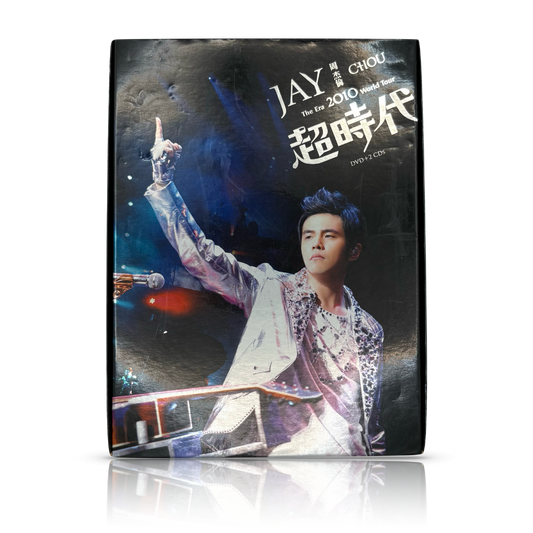 周杰倫 超時代 2010 World Tour 2CD+DVD 附雙節棍