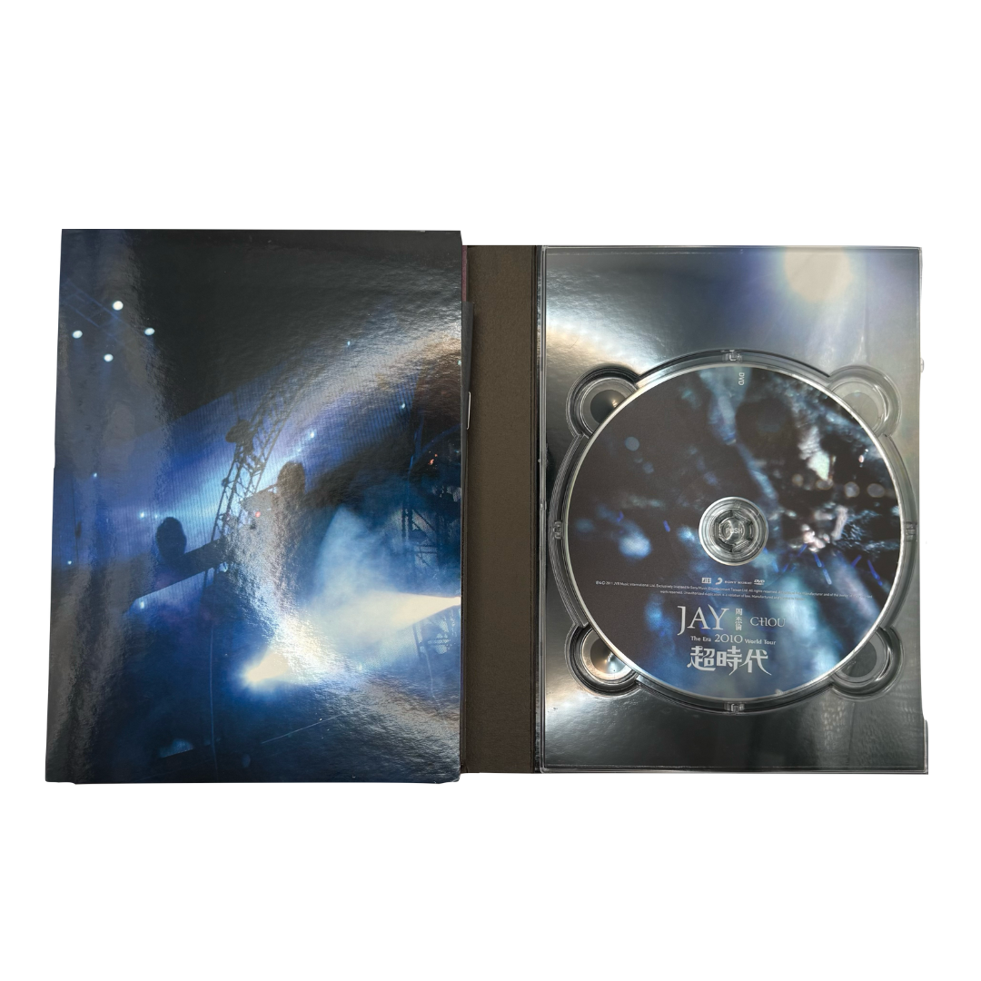 周杰倫 超時代 2010 World Tour 2CD+DVD 附雙節棍